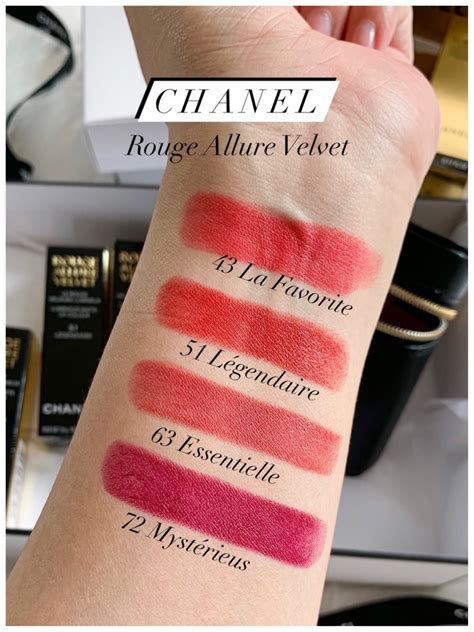 chanel allure velvet.